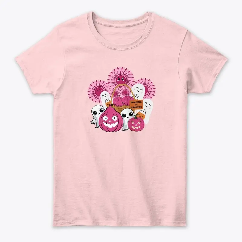 Breast Cancer Awareness Halloween TShirt