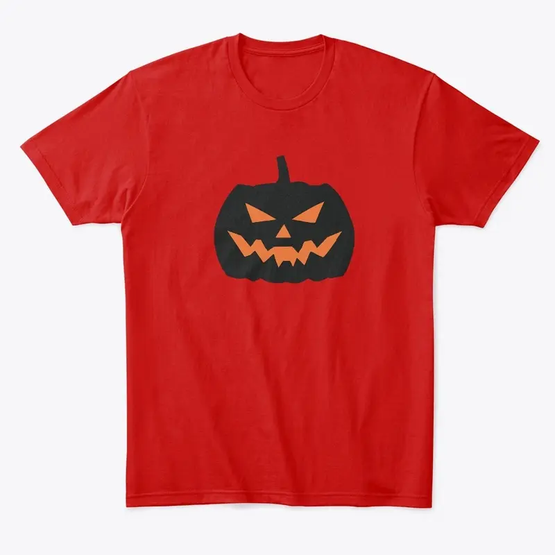 Halloween Pumpkin scary Face design